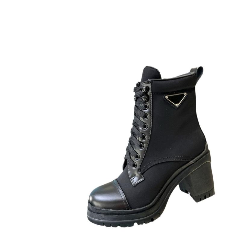 Ankle Boots And Boots | Re-Nylon And Leather Booties  –  Womens Ankle Boots And Boots Ankle Boots And Boots