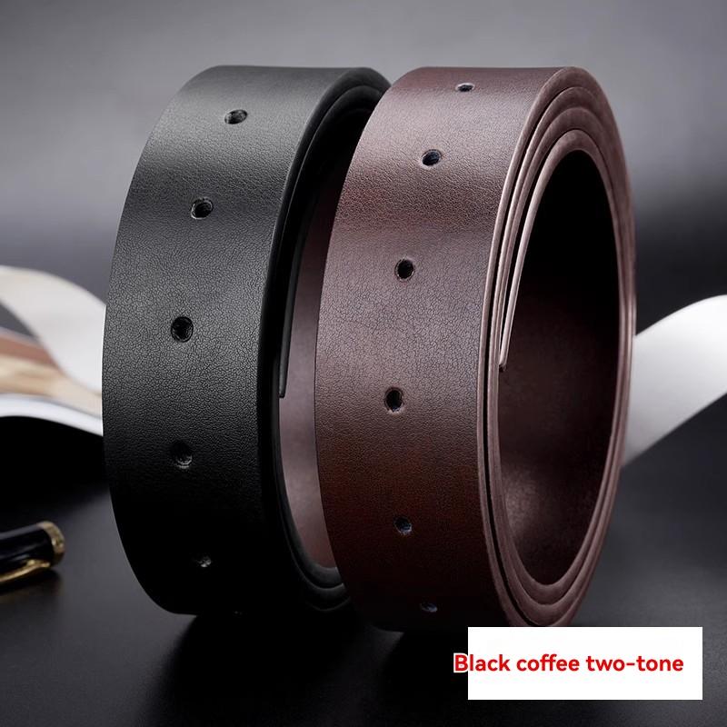 Custom Belts | Reversible Saffiano Leather Belt Strap  –  Mens Accessories Coffee