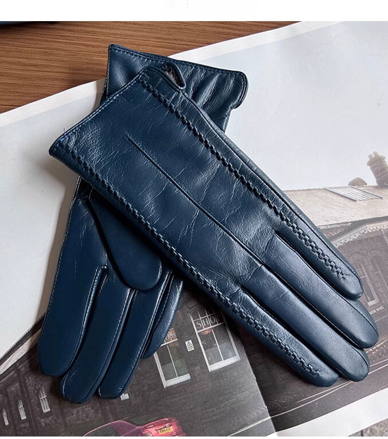 Hats And Gloves | Leather Gloves  –  Womens Accessories Black