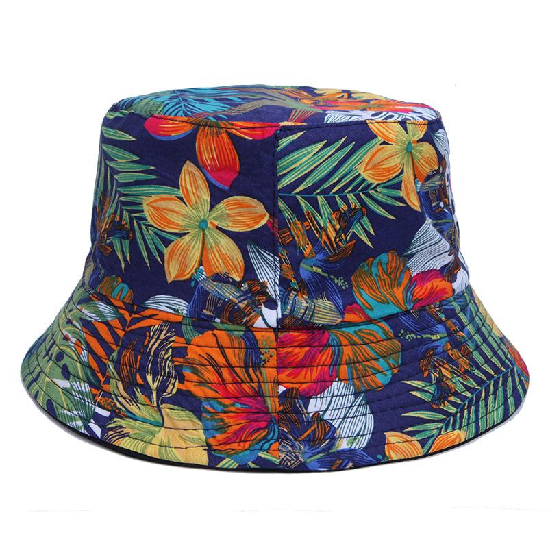 Hats And Gloves | Reversible Printed Cotton Bucket Hat  –  Womens Accessories Black