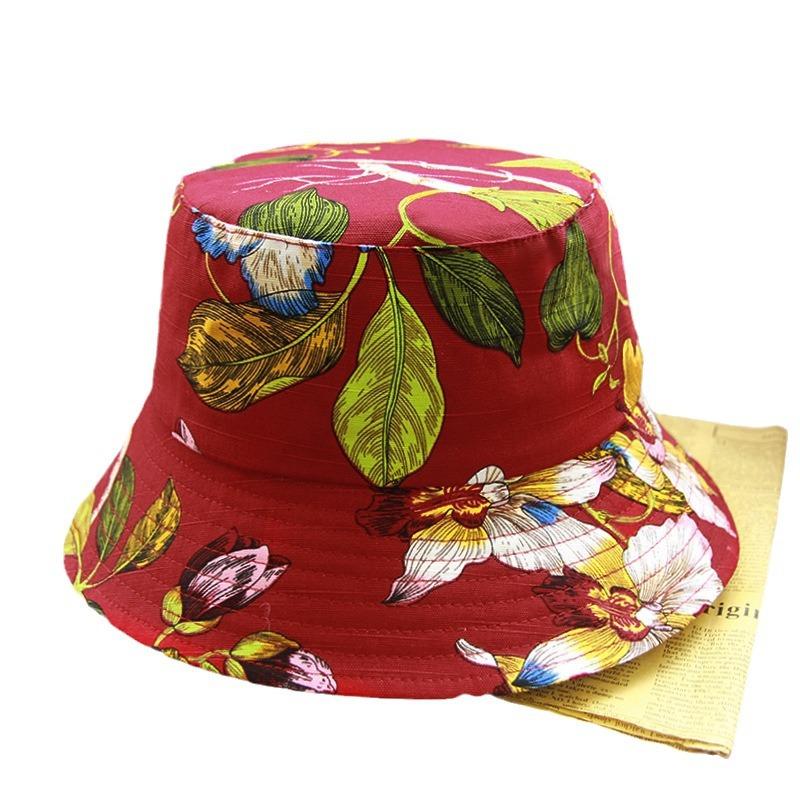 Hats And Gloves | Reversible Printed Cotton Bucket Hat  –  Womens Accessories Hats And Gloves