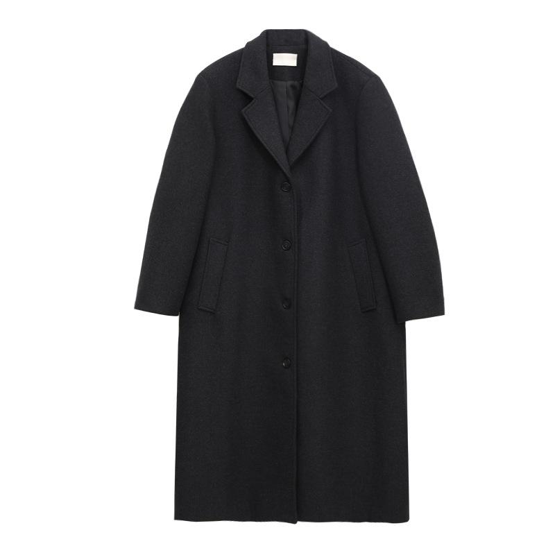 Jackets And Coats | Single-Breasted Wool Coat  –  Mens Clothing Jackets And Coats