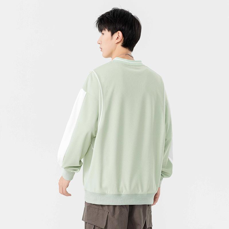 Jogging Suits And Sweatshirts | Cotton Sweatshirt  –  Mens Clothing Agave Green