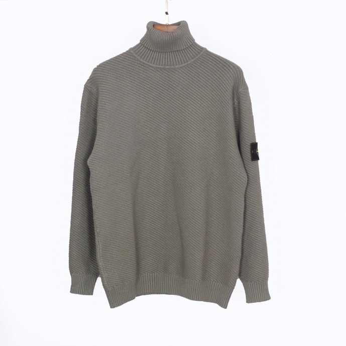 Knitwear | Re-Nylon Turtleneck Sweater  –  Mens Clothing Ivy Green