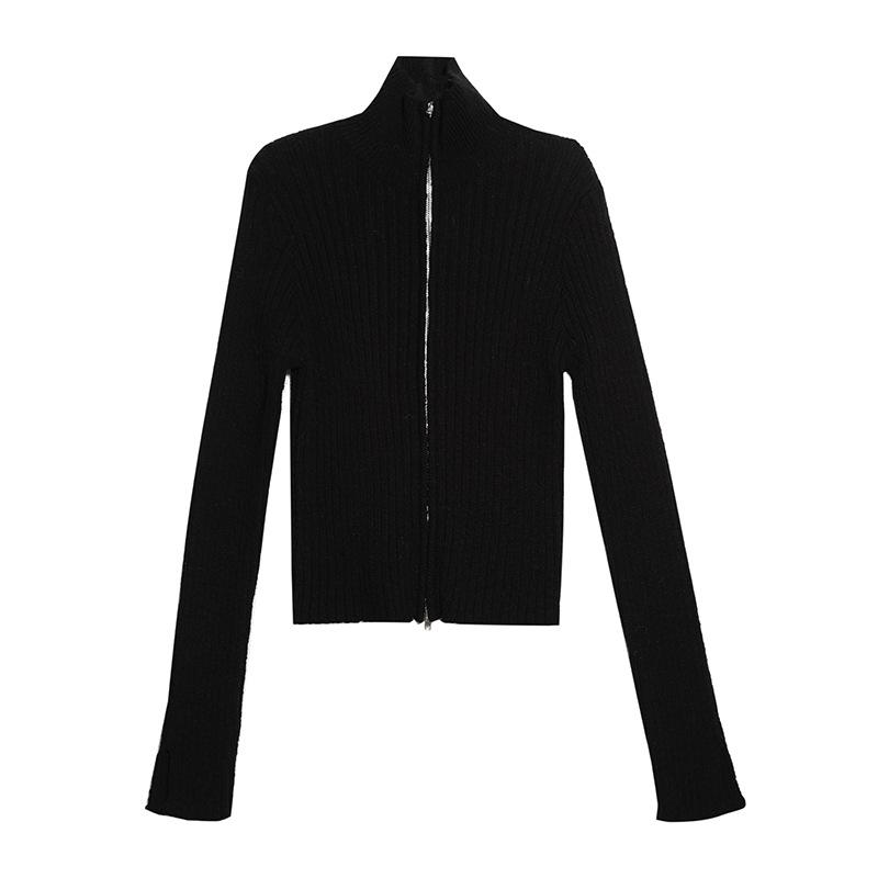 Knitwear | Wool Cardigan  –  Mens Clothing Black