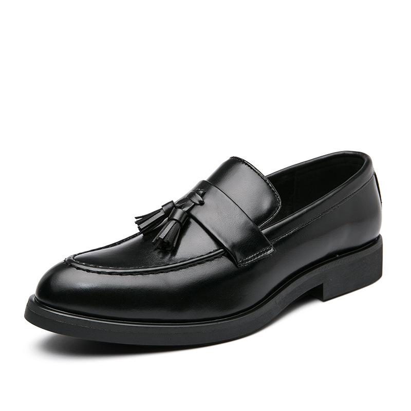 Loafers | Brushed Leather Loafers  –  Mens Loafers Loafers