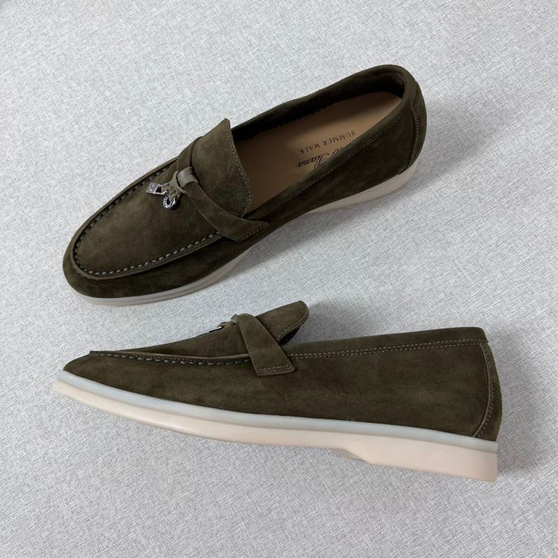 Loafers | Suede Loafers  –  Mens Loafers Gravel Gray