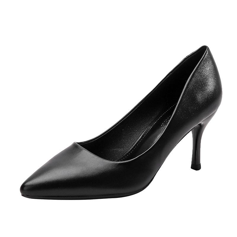 Pumps And Ballerinas | Patent Saffiano Leather Pumps  –  Womens Pumps And Ballerinas Black