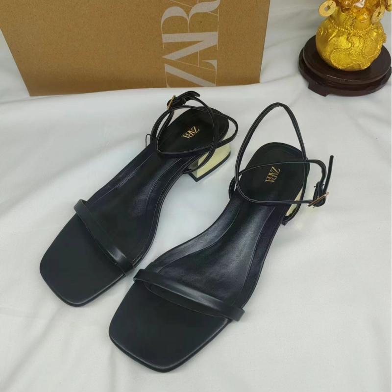 Sandals | Satin Sandals  –  Womens Sandals Black