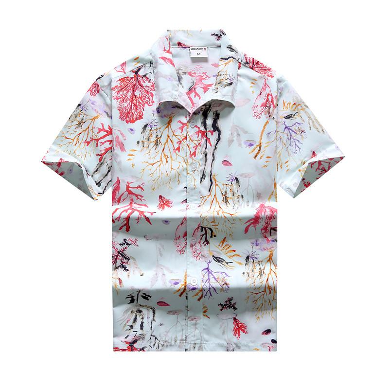 Shirts | Double Match Cotton Shirt  –  Mens Clothing Mens