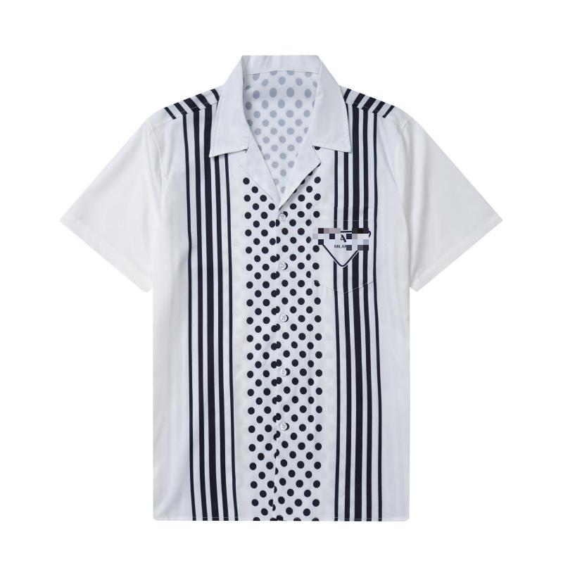 Shirts | Double Match Cotton Shirt  –  Mens Clothing Mens