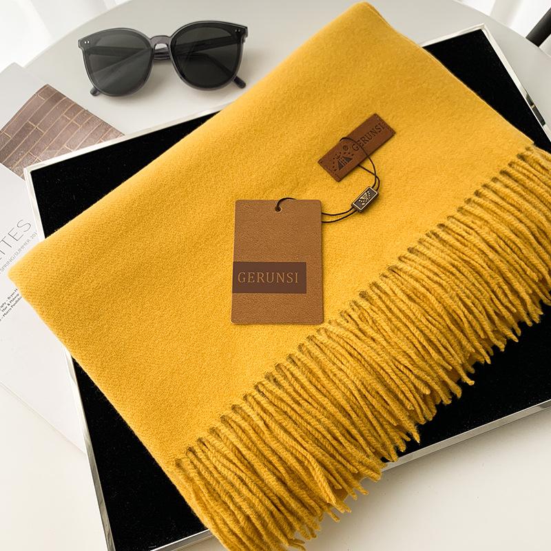 Silks And Scarves | Solid Color Cashmere Scarf  –  Womens/Mens Accessories Camel Brown