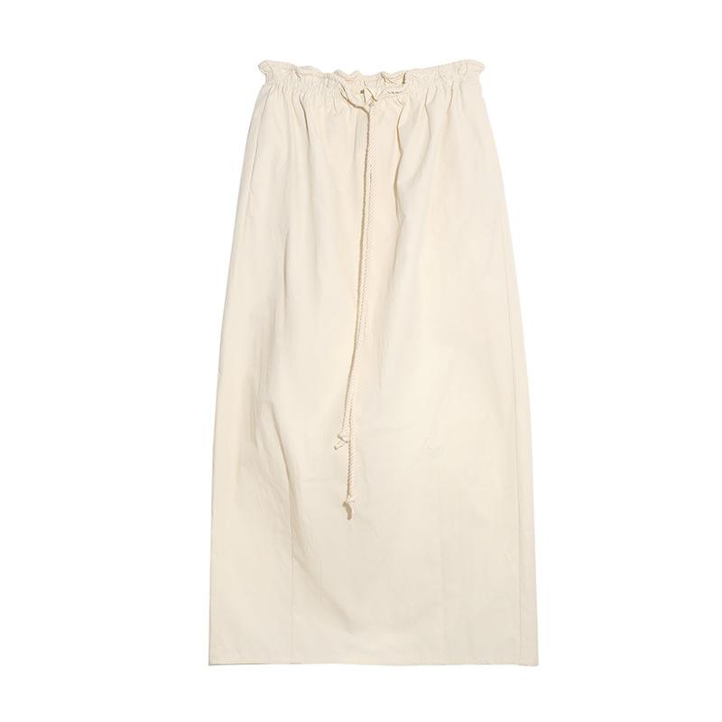 Skirts | Embroidered Linen Skirt  –  Womens Clothing Ivory