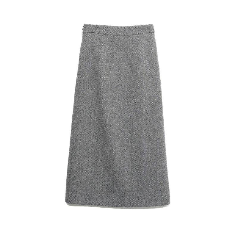 Skirts | Mouliné Maxi-Skirt  –  Womens Clothing Black