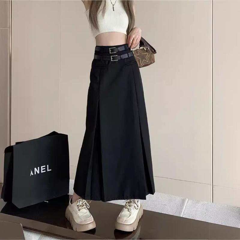 Skirts | Sablé Midi-Skirt  –  Womens Clothing Black