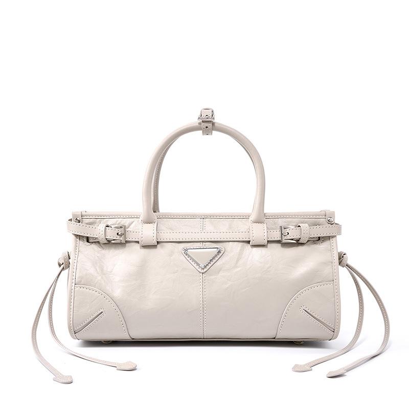 Top Handles | Medium Leather Handbag  –  Womens Bags Lily-of-the-Valley