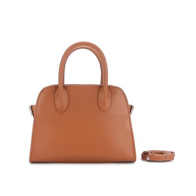 Totes | Medium Leather Tote Bag  –  Womens Bags Caramel