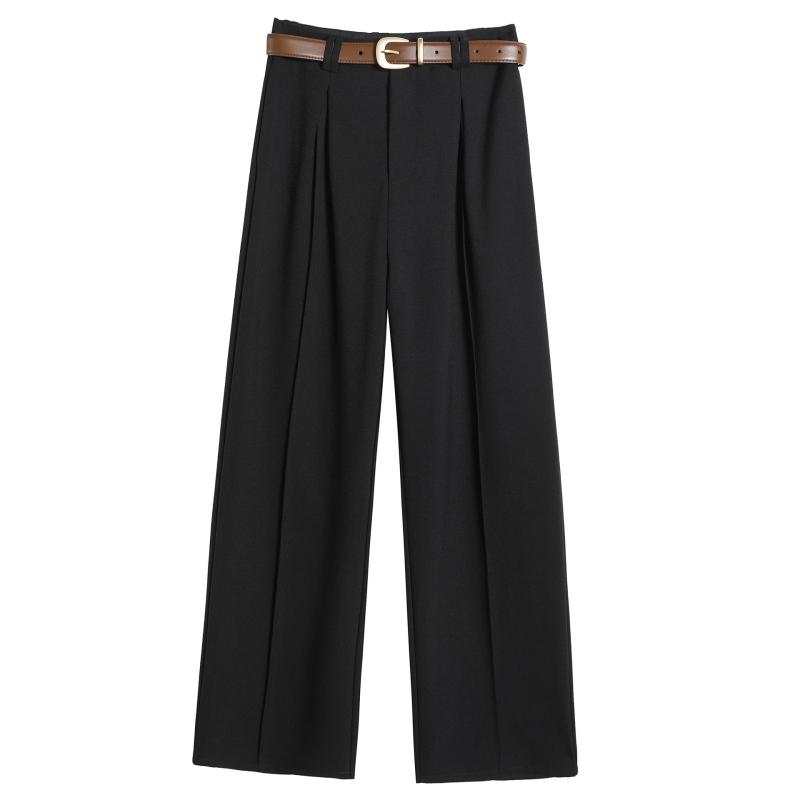 Trousers And Shorts | Gabardine Pants  –  Womens Clothing Black