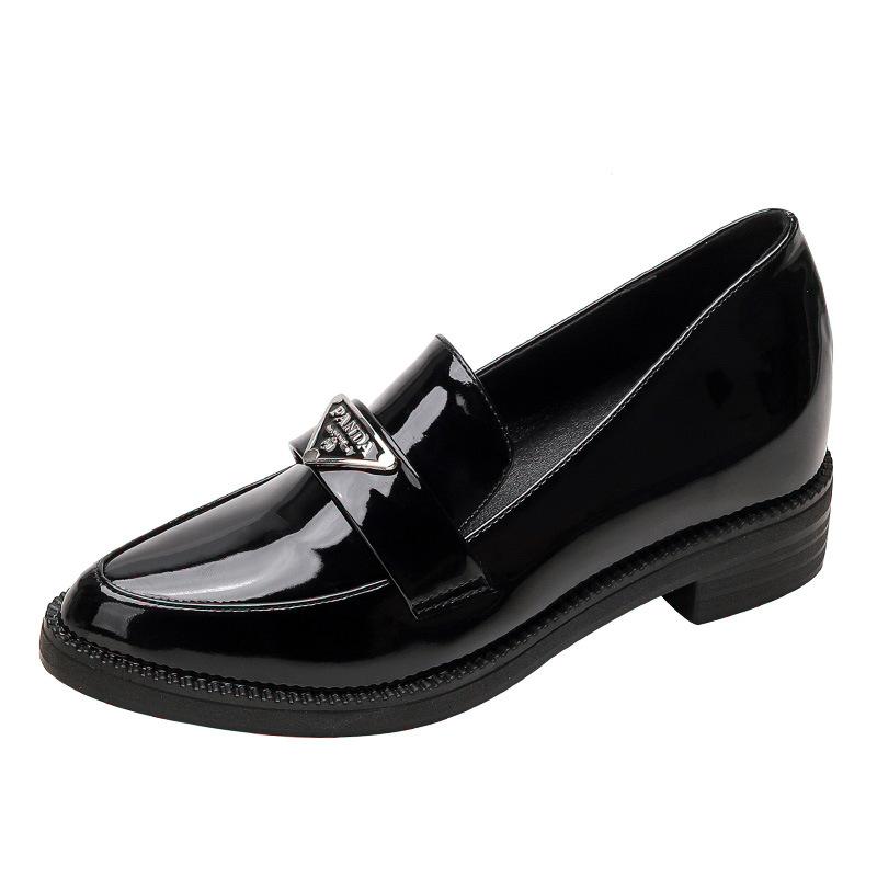 Loafers | Brushed Leather Loafers  –  Mens Loafers Black