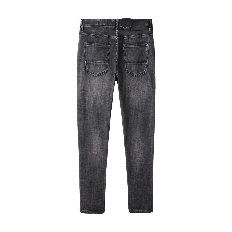 Denim | Five-Pocket Denim Jeans  –  Mens Clothing Black