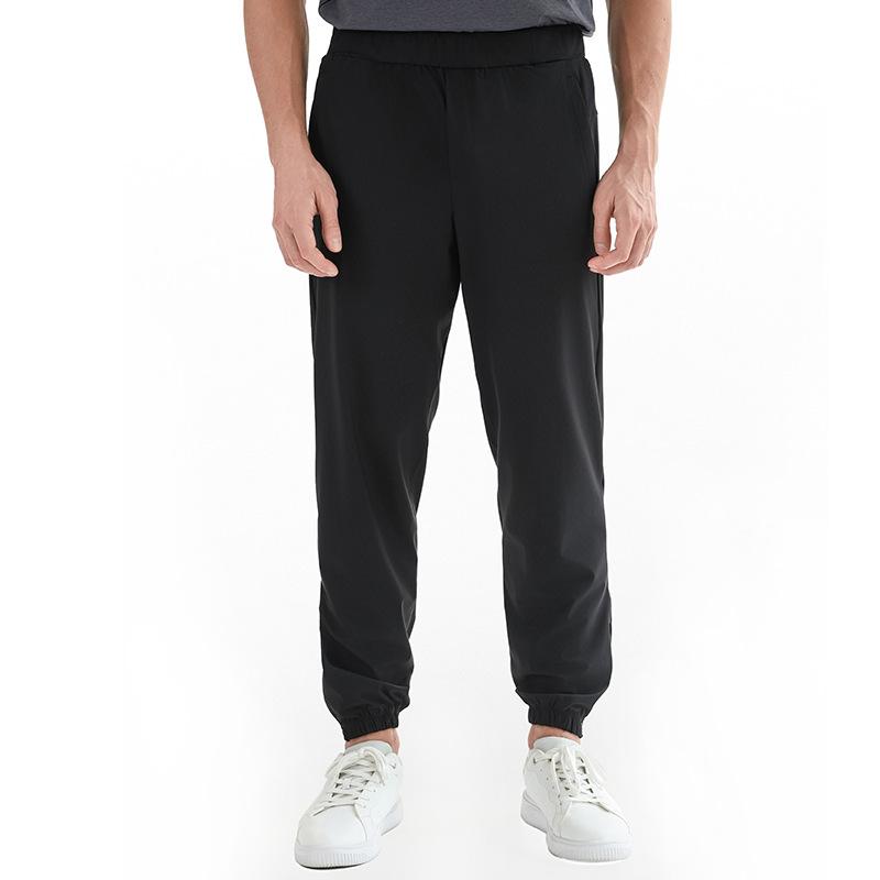 Jogging Suits And Sweatshirts | Sweatpants With Re-Nylon Details  –  Mens Clothing Black/White