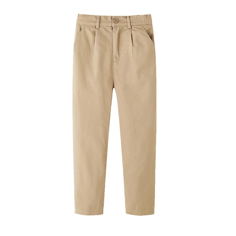 Trousers And Bermudas | Stretch Cotton Pants  –  Mens Clothing Khaki